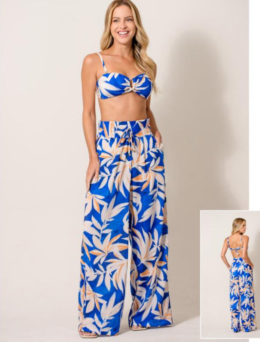 White lotus Pants