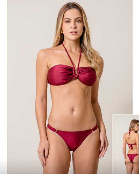 Red Witty and Beautiful Swim
