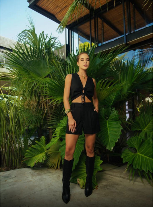 Black Matching Set